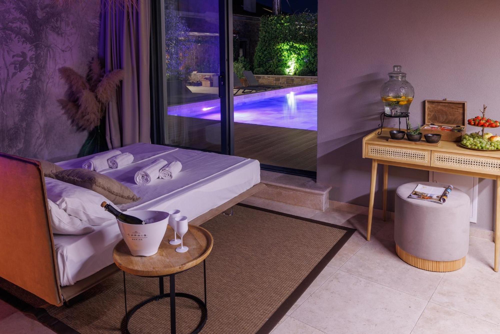 Vila Robida Rooms & Spa Črni Kal Exterior foto