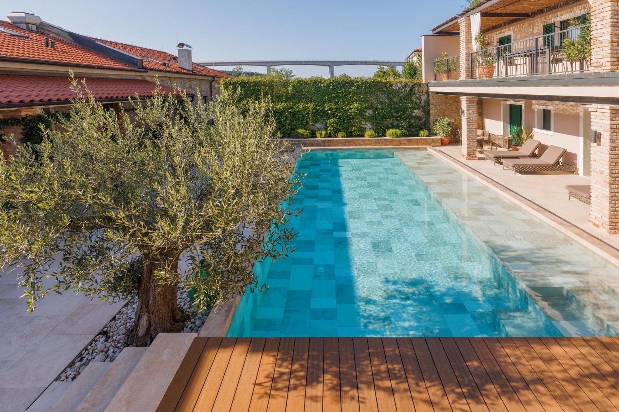 Vila Robida Rooms & Spa Črni Kal Exterior foto